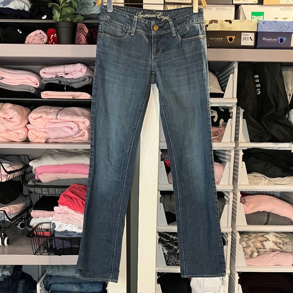 American Eagle 77 Straight Jeans